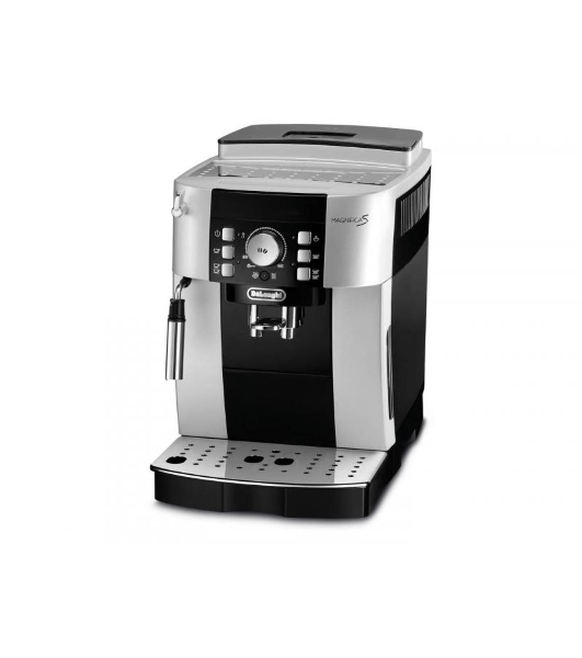 Кофемашина автоматическая DeLonghi ECAM 21.117.SB серебристый/черный, исп. кофе - зерновой/молотый, 1.8 л, 1450 Вт, 15 бар
