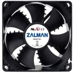 Вентилятор для корпуса Zalman ZM-F1 PLUS (SF) черный, 80 мм, 2000 об/мин, 23 дБ, 3 pin, фото 1