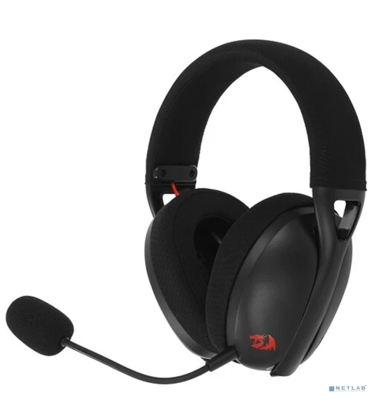 Гарнитура Redragon Ire Pro чёрный, беспроводная + проводная, Bluetooth / USB, до 25 ч