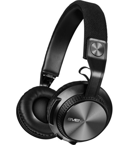Беспроводные/проводные наушники Sven AP-B630MV черный, полноразмерные, Bluetooth + Jack 3.5 мм, складная конструкция, до 15 ч