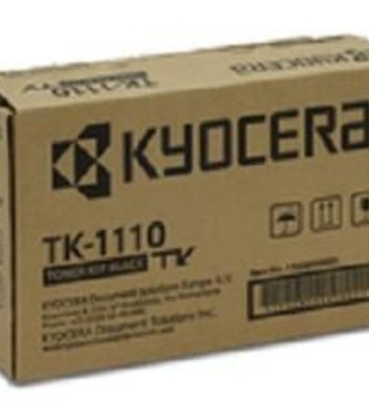 Картридж лазерный Kyocera TK-1110 (1T02M50NX0/1T02M50NX1) черный для FS-1040/FS-1060DN/FS-1020MFP/FS-1025MFP/FS-1120MFP/FS-1125MFP 2500 стр.
