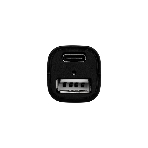 Зарядное устройство в прикуриватель Rexant USB x Type-C, 18W, с Quick charge, черный, фото 1