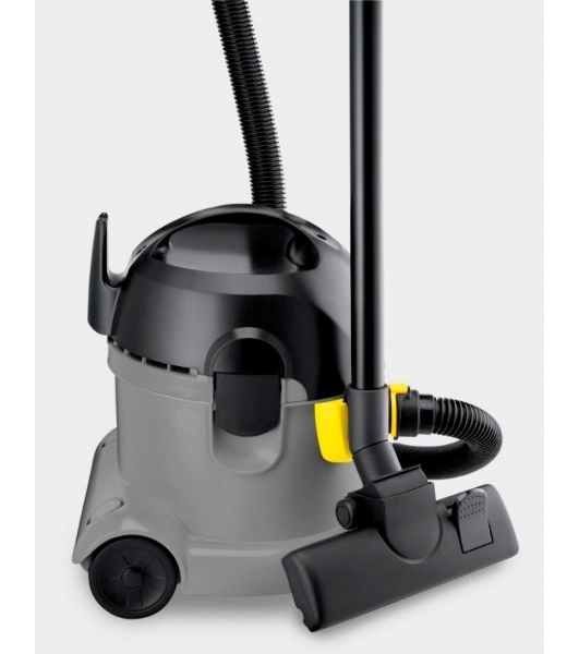 Пылесос Karcher T 14/1 Classic серый/желтый, 240/1600 Вт, уборка сухая, пылесборник мешок 14 л
