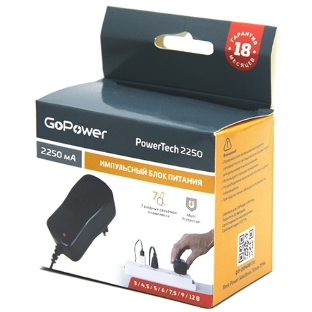 Блок питания GoPower PowerTech 2250 универсальн. импульсный (1/50)