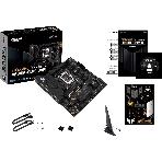 Материнская плата ASUS TUF GAMING B660M-PLUS WIFI, LGA 1700, Intel B660, 4xDDR5, 4xSATA, 2xM.2, 1xPCIe 5.0 x16, 1xPCIe 3.0 x4, 1xPCIe x1, 1xDP, 1xHDMI, 1x 2.5Gb LAN, 4xUSB-A 3.2 Gen 2, 1xUSB-A 3.2 Gen 1, 2xUSB 2.0, 1xUSB-C 3.2 Gen 2x2, 5x3.5 мм, 7.1, mATX, фото10