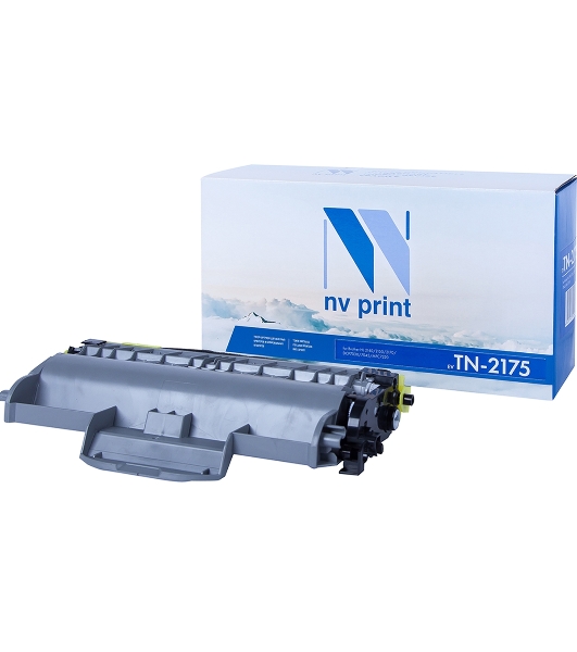 Картридж NVPrint совместимый Brother TN-2175T для HL-2140R/2142/2150NR/2170WR/DCP-7030R/7032/7040/7045NR/MFC-7320R/7440NR/7840WR (2600k)
