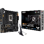 Материнская плата ASUS TUF GAMING B660M-PLUS WIFI, LGA 1700, Intel B660, 4xDDR5, 4xSATA, 2xM.2, 1xPCIe 5.0 x16, 1xPCIe 3.0 x4, 1xPCIe x1, 1xDP, 1xHDMI, 1x 2.5Gb LAN, 4xUSB-A 3.2 Gen 2, 1xUSB-A 3.2 Gen 1, 2xUSB 2.0, 1xUSB-C 3.2 Gen 2x2, 5x3.5 мм, 7.1, mATX, фото9