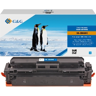 Картридж лазерный G&G GG-C046HC голубой (5000 стр.) для Canon LBP 653Cdw/654Cx/MF732Cdw/734Cdw/735Cx