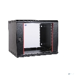 Шкаф телекоммуникационный настенный разборный ЦМО ЭКОНОМ 6U (600 x 350) дверь металл, черный (ШРН-Э-6.350.1-9005), фото8