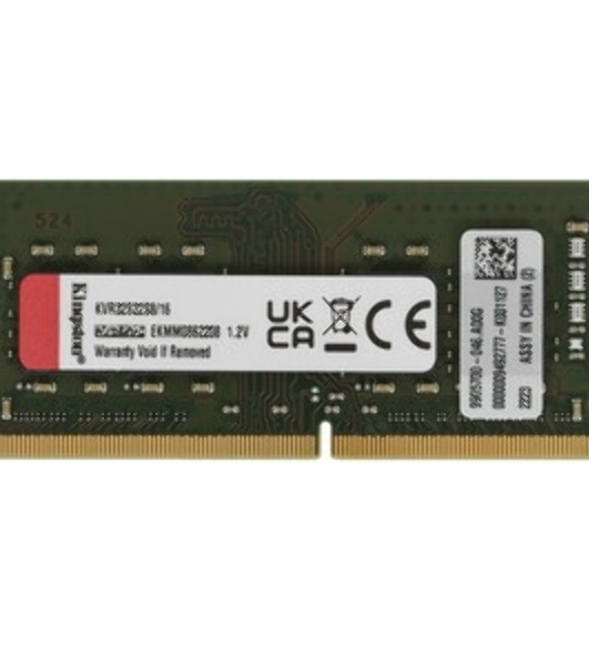 Оперативная память Kingston, DDR4, 16GB (1x16 GB), 3200 MHz, CL22, SO-DIMM