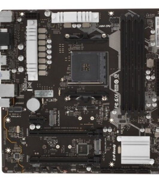 Материнская плата Biostar B550MX/E PRO, AM4, AMD B550, 4xDDR4, 4xSATA, 2xM.2, 1xPCIe 4.0 x16, 1xPCIe 3.0 x4, 1xDVI-D, 1xHDMI, 1xVGA, 1x1Gb LAN, 4xUSB-A 5Gbps, 2xUSB-A 2.0, 1xCOM, 3x3.5 мм, 7.1, mATX