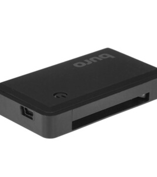 Кард-ридер Buro BU-CR-201/черный/MMC/MS/RS-MMC/SD/SDHC/USB 2.0/пластик