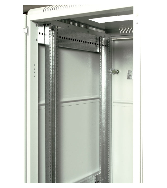 Шкаф телекоммуникационный напольный 18U (600x600) дверь металл (2 места), ШТК-М-18.6.6-3ААА