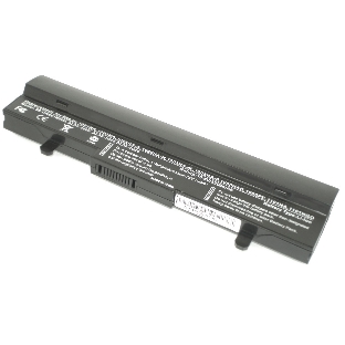 Аккумуляторная батарея для ноутбука Asus Eee PC 1001 1005 5200mAh OEM черный