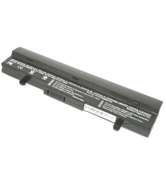 Аккумуляторная батарея для ноутбука Asus Eee PC 1001 1005 5200mAh OEM черный