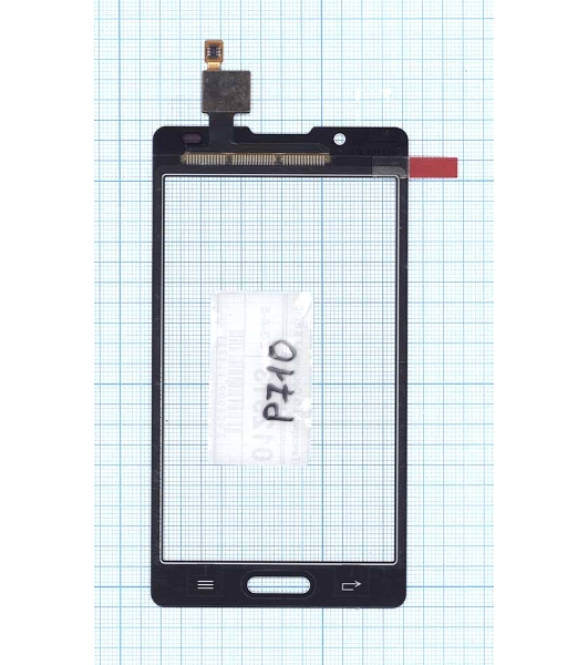Сенсорное стекло (тачскрин) для LG Optimus L7 II P710, белое
