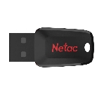 Флешка USB Netac U197 (NT03U197N-064G-20BK), 64Gb, USB 2.0, R/W 25/10, черный/красный, фото15