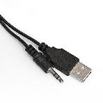 Акустическая система 2.0 ExeGate EX287057RUS Disco 140 Black (питание USB, 2х3Вт (6Вт RMS), 100-20000Гц, черный), фото11