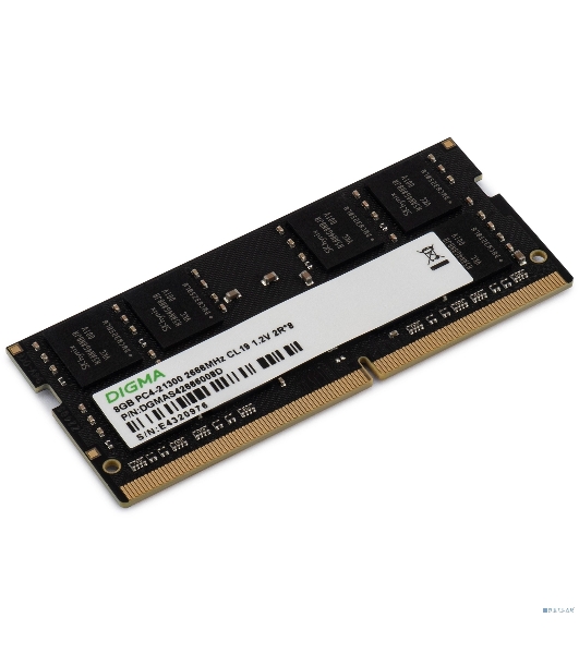 Оперативная память Digma, DDR4, 8GB (1x8 GB), 2666 MHz, CL19, SO-DIMM