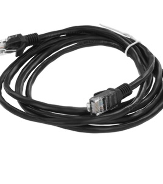 Патч-корд медный UTP Cablexpert PP10-2M/BK cat.5e, 2м, литой, многожильный, черный