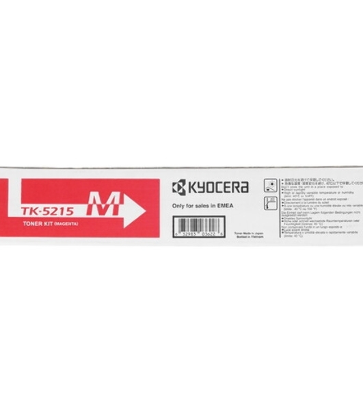 Картридж лазерный Kyocera TK-5215M (1T02R6BNL0) пурпурный для TASKalfa 406ci 15000 стр.