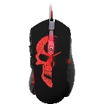 Мышь проводная Qumo Dragon War Axe M07 черный, 2400 dpi, USB, кнопки - 6, фото 1