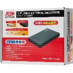 Внешний корпус для HDD AgeStar 3UB2P3 SATA III пластик черный 2.5', фото10