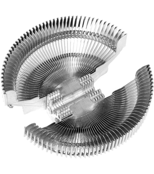Кулер Cooler ID-Cooling ID-CPU-DK-01T серебристый 92мм алюминий 2200rpm 24db 3-pin 95W 52мм