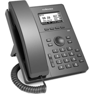 Телефон IP Flyingvoice P10W серый (упак.:1шт)
