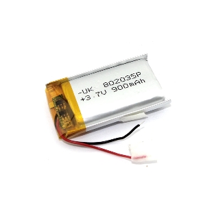Аккумулятор Li-Pol (батарея) 8x20x35мм 2pin 3.7V/900mAh