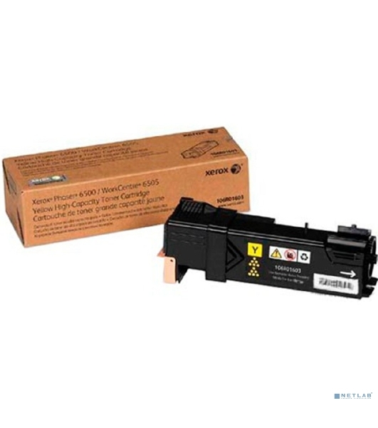 Картридж лазерный Xerox 106R01603 желтый для Xerox Ph 6500/WC 6505 (2500 стр)(Channels)