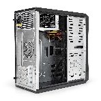 Компьютерный корпус Minitower ExeGate BA-204U-UNS500 (mATX, БП UNS500 с вент. 12см, 2хUSB+2хUSB 3.0, аудио, черный), фото9