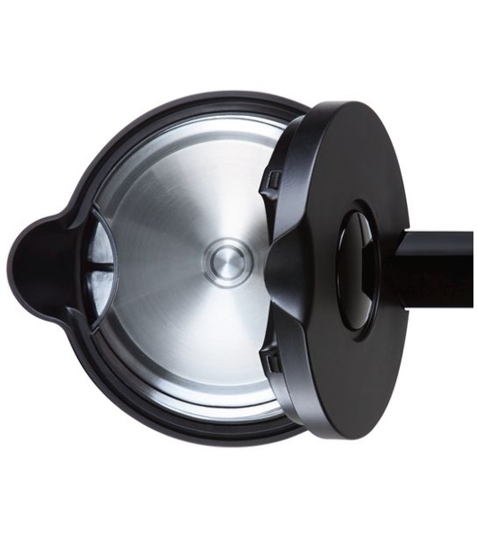 Электрочайник Bosch TWK8613 черный/серебристый, 1.5 л, 2400 Вт, скрытый нагревательный элемент, поддержание температуры