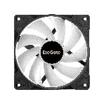 Вентилятор для корпуса ExeGate EX12025H6PMY-PWM.ARGb черный, 120 мм, 1200 об/мин, 33 дБ, 6 pin, фото5