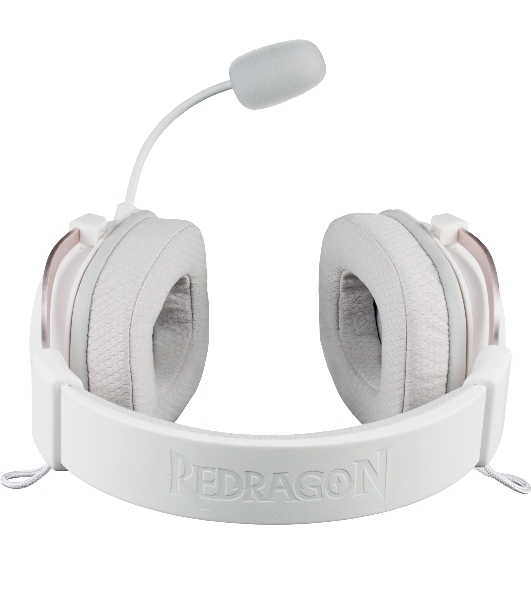 Игровая гарнитура REDRAGON ZEUS X белая (USB, 53 мм, 7.1, RGb подсветка)