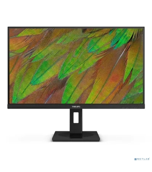 Монитор 27' Philips 27B1U3900/00 IPS 3840x2160, 60 Гц, 4 мс, 16:9, 350 кд/м², HDMI 2.0, DP 1.4, USB-C (90 Вт), USB Hub (3x USB 3.2), 3.5 Jack, Ethernet, HDR10, Adaptive-Sync, динамики (2x2 Вт), черный