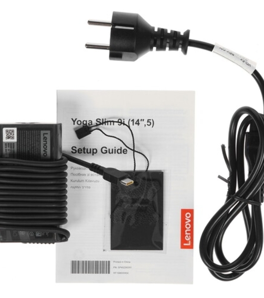 Клавиатура для ноутбука Lenovo Yoga Slim 9-14ITL05, черная