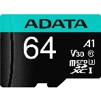 Флеш карта MICROSDXC UHS-I U3 V30S A2 100/75 MB/s 64Gb RETAIL W/1 ADAPTER, фото3