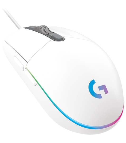 Мышь проводная Logitech G102 LIGHTSYNC белый, 8000 dpi, USB, кнопки - 6