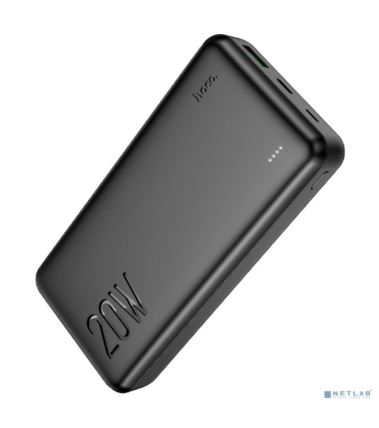 Портативный аккумулятор Hoco J87A 20000mAh, 3A, черный (61033)