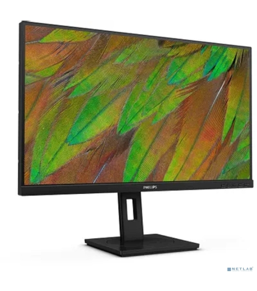 Монитор 27' Philips 27B1U3900/00 IPS 3840x2160, 60 Гц, 4 мс, 16:9, 350 кд/м², HDMI 2.0, DP 1.4, USB-C (90 Вт), USB Hub (3x USB 3.2), 3.5 Jack, Ethernet, HDR10, Adaptive-Sync, динамики (2x2 Вт), черный