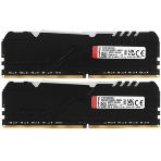 Оперативная память Kingston Fury Beast, DDR4, 64GB (4x16GB), 3200MHz, CL16, DIMM, радиатор, черный, фото10
