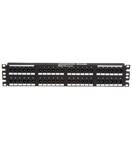 Патч-панель Panduit (DP485E88TGY) 19' 48хRJ45 кат.5E