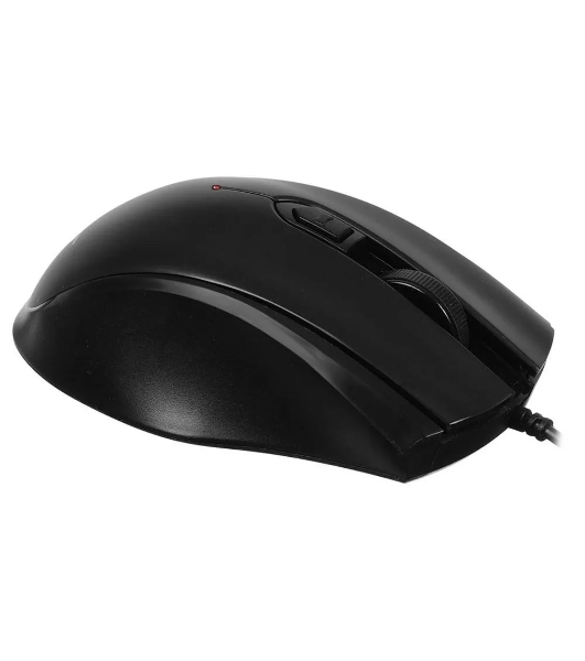 Мышь проводная Acer OMW020 черный, 1600 dpi, USB, кнопки - 4