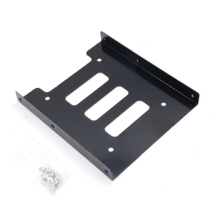 Крепление салазки для SSD или HDD 2.5' в отсек 3.5' (переходник, кронштейн)