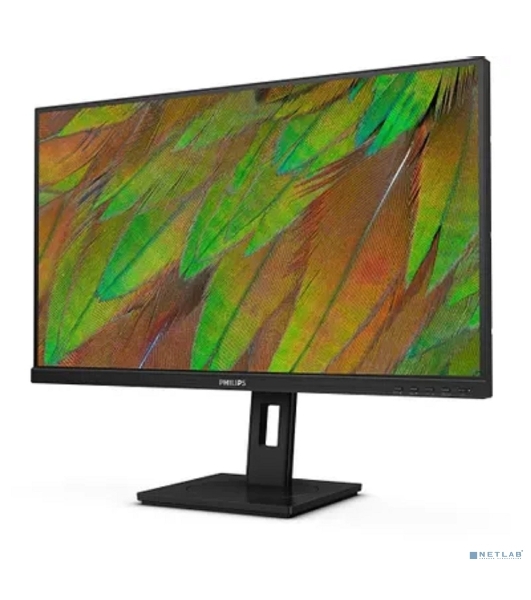 Монитор 27' Philips 27B1U3900/00 IPS 3840x2160, 60 Гц, 4 мс, 16:9, 350 кд/м², HDMI 2.0, DP 1.4, USB-C (90 Вт), USB Hub (3x USB 3.2), 3.5 Jack, Ethernet, HDR10, Adaptive-Sync, динамики (2x2 Вт), черный