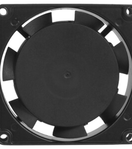 Вентилятор 12В DC ExeGate EX08025H2P (80x80x25 мм, Hydraulic bearing (гидродинамический), 2pin, 2200RPM, 22dBA)