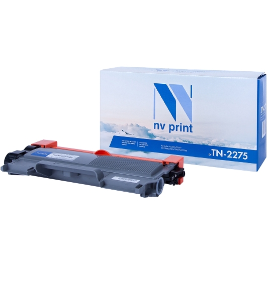 Картридж NVPrint совместимый Brother TN-2275T для HL-2240R/2240DR/2250DNR/DCP-7060DR/7065DNR/7070DWR/MFC-7360NR/7860DWR/FAX-2845R/FAX-2940R (2600k)