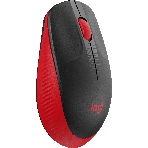 Мышь беспроводная Logitech M190 черный/красный, 1000 dpi, радиоканал, USB, кнопки - 3, фото82