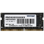 Оперативная память Patriot Signature, DDR4, 16GB (1x16 GB), 3200 MHz, CL22, SO-DIMM, фото2